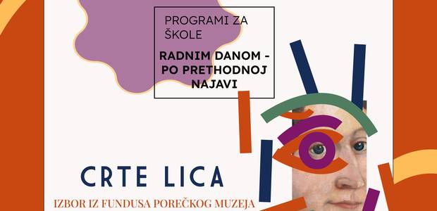 Edukativni programi u ožujku uz izložbu „Crte lice: izbor iz fundusa porečkog muzeja“